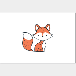 Baby Fox Posters and Art